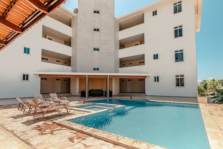 TOP 2 QUARTOS em Condominio- PISCINA, CHURRASQUEIRA, ESTACIO